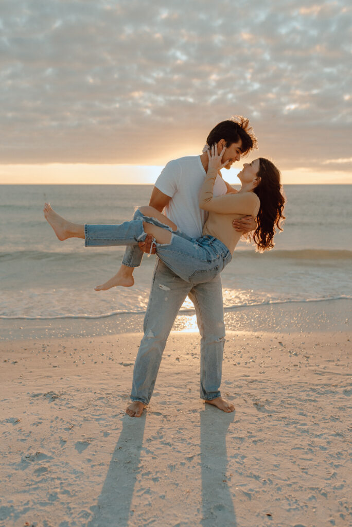 romantic beach photos