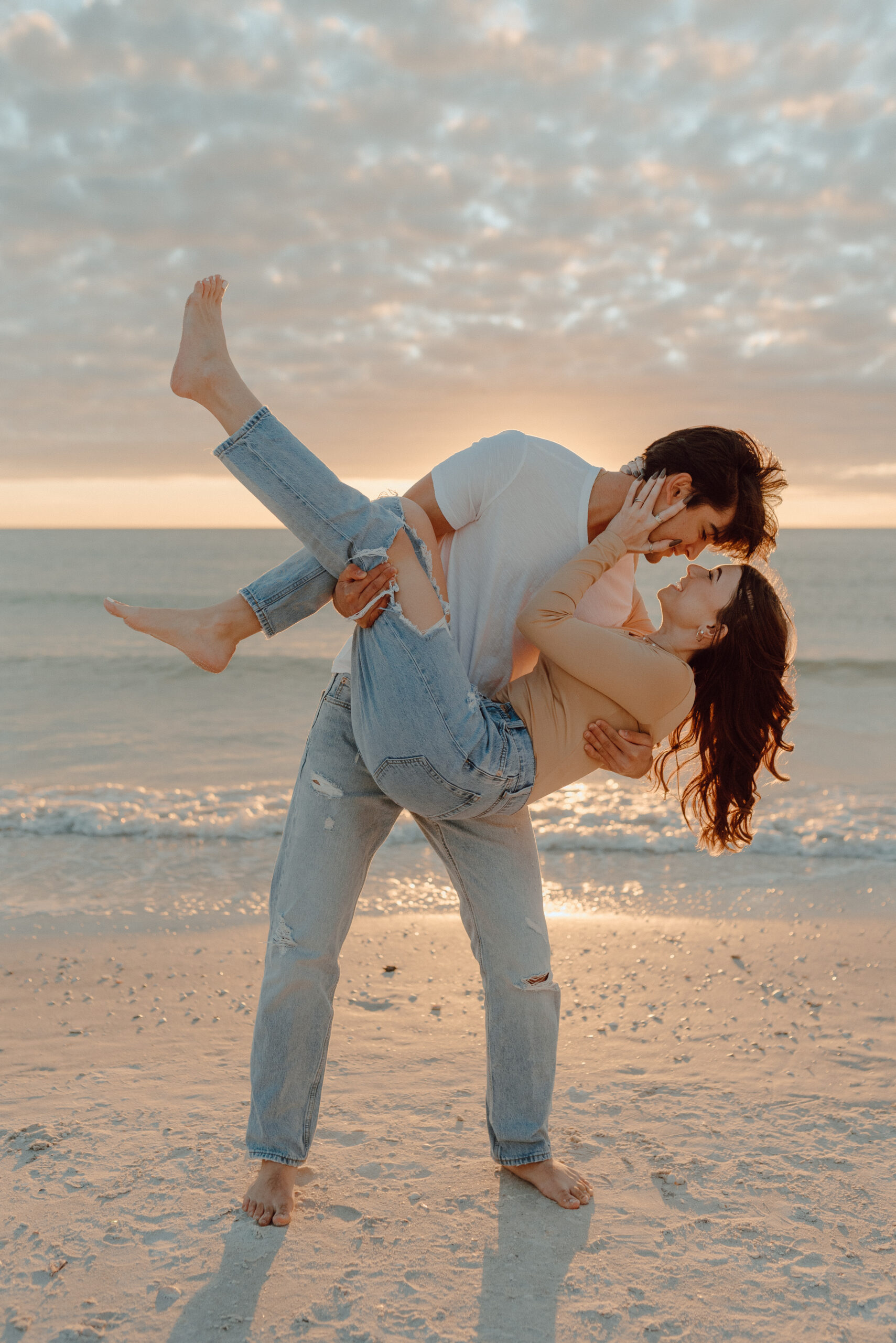 romantic beach photos