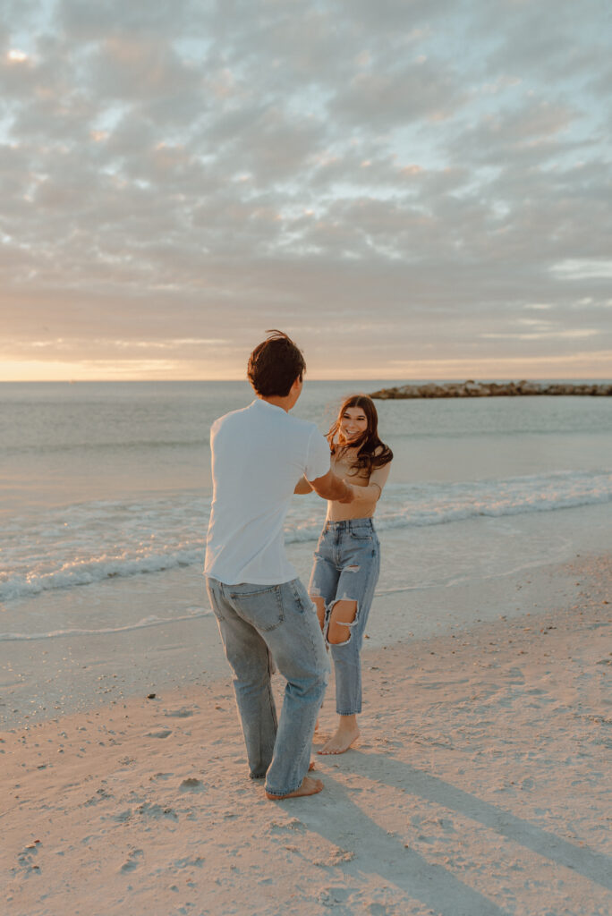 romantic beach photos