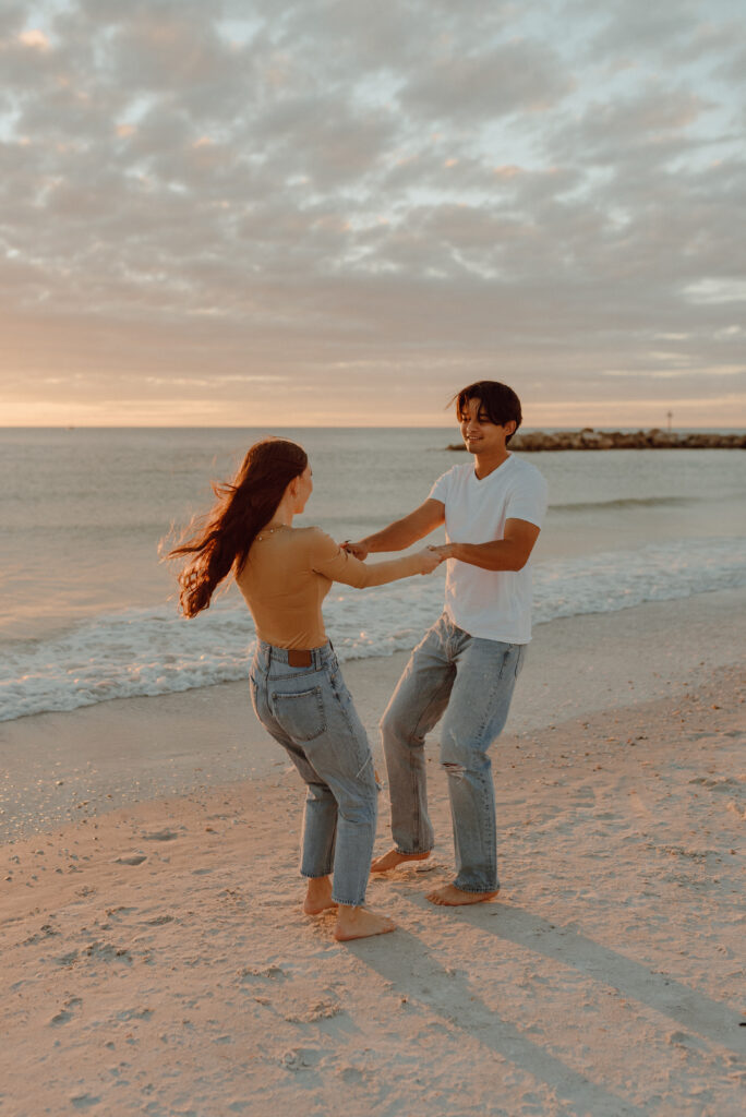 romantic beach photos